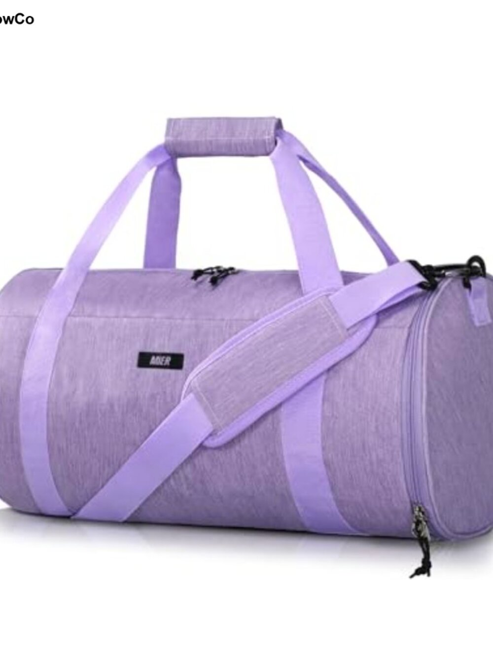 MIER Small Gym Duffle Bag 24L Shoe Compartment Wet Pocket Lightweight